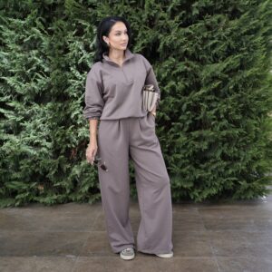 Trening Bumbac Dama Cu Bluza Lejera